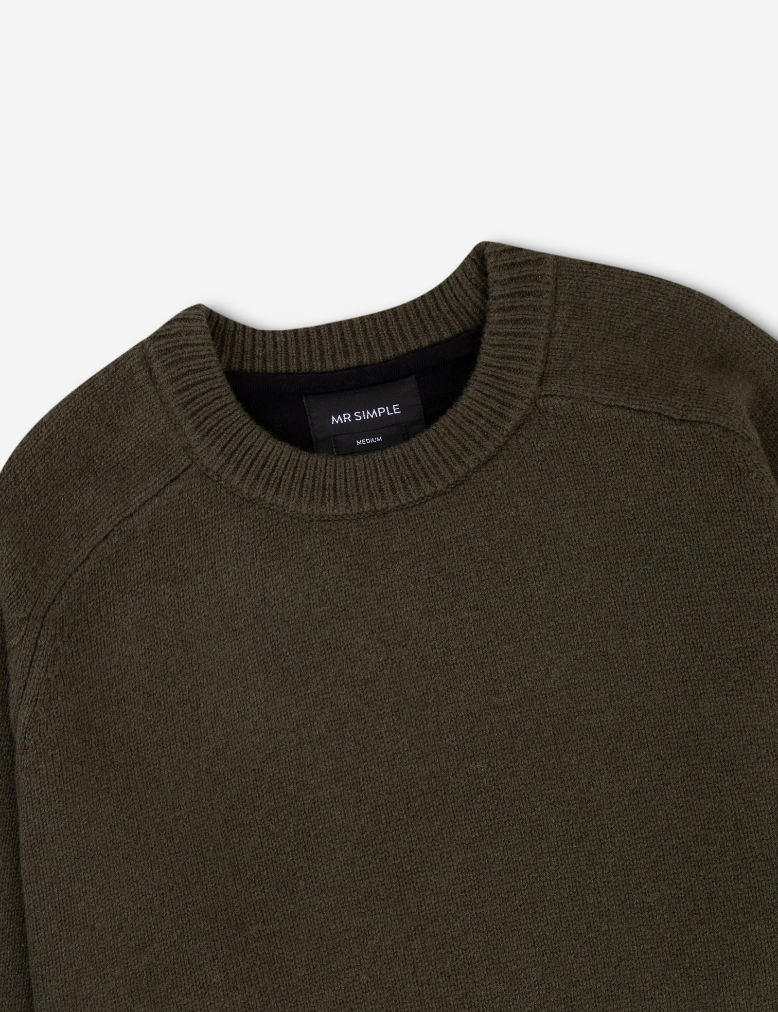 Fred Knit Pullover - Fatigue – Mr Simple