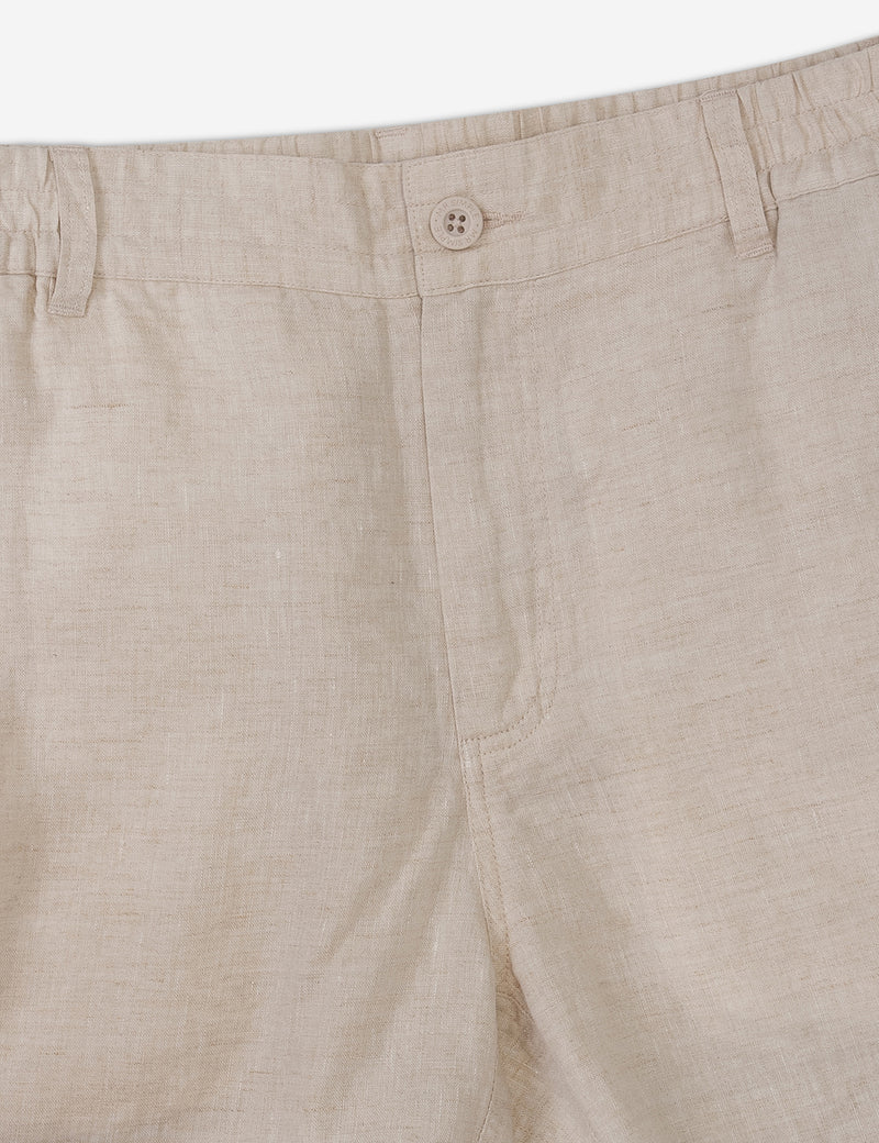 Tanner 3.0 Linen Shorts - Natural