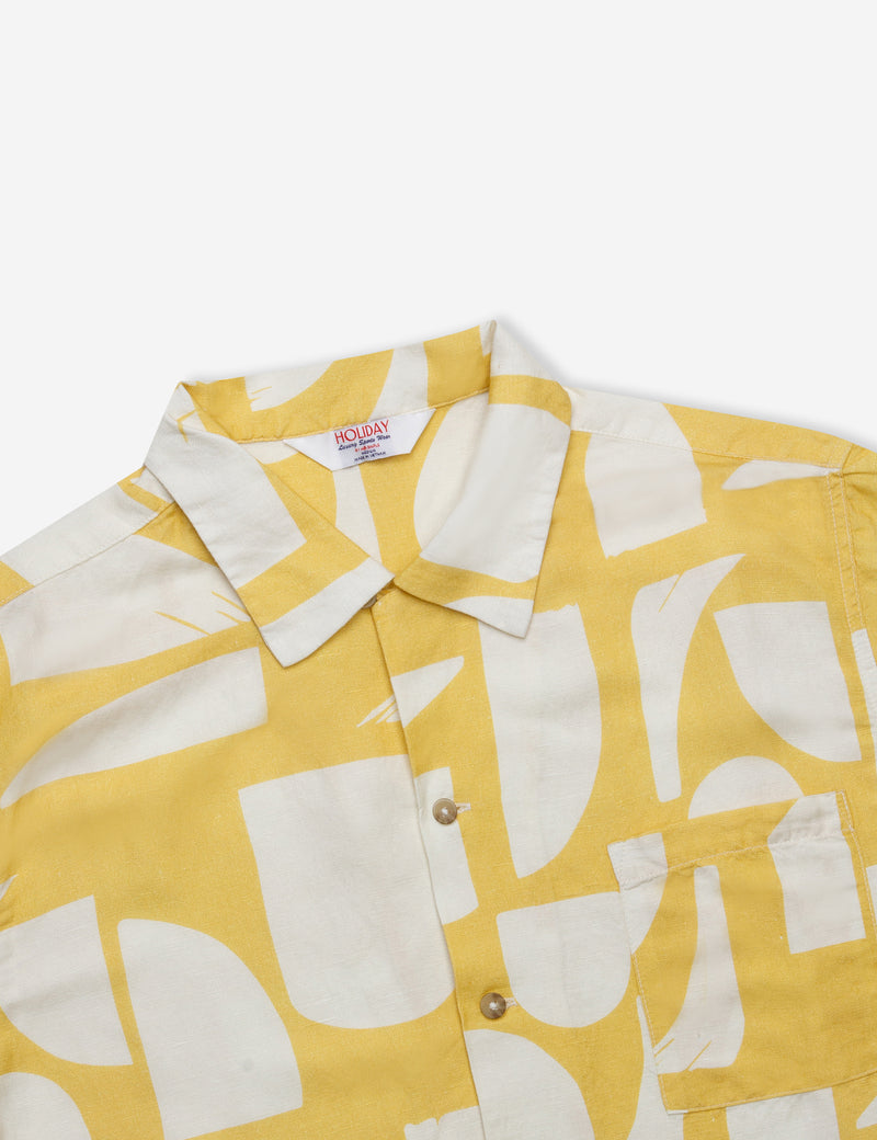 Cuban Short Sleeve Shirt - Sunburst