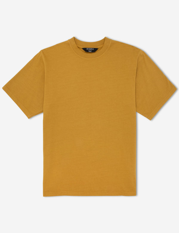Heavy Weight Tee - Golden Olive