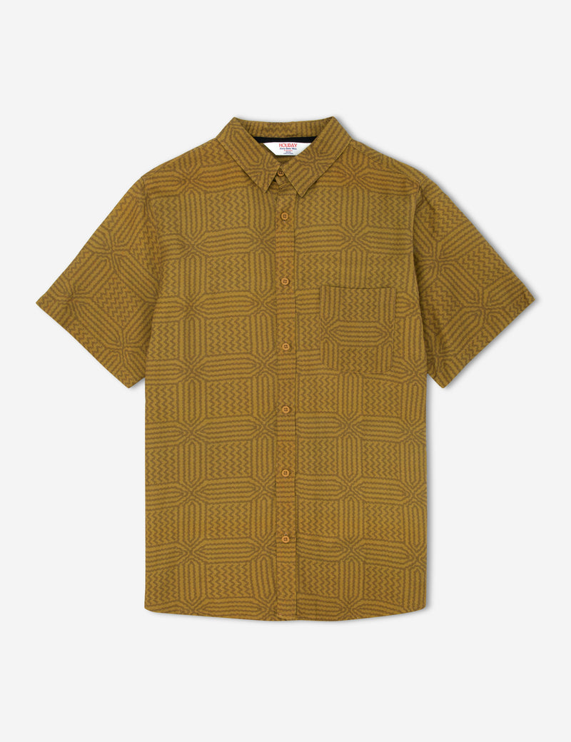 Casbah BBQ Shirt - Golden Olive