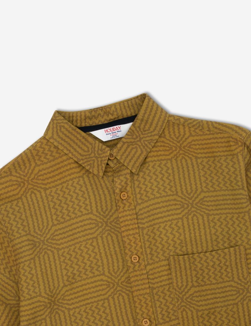 Casbah BBQ Shirt - Golden Olive