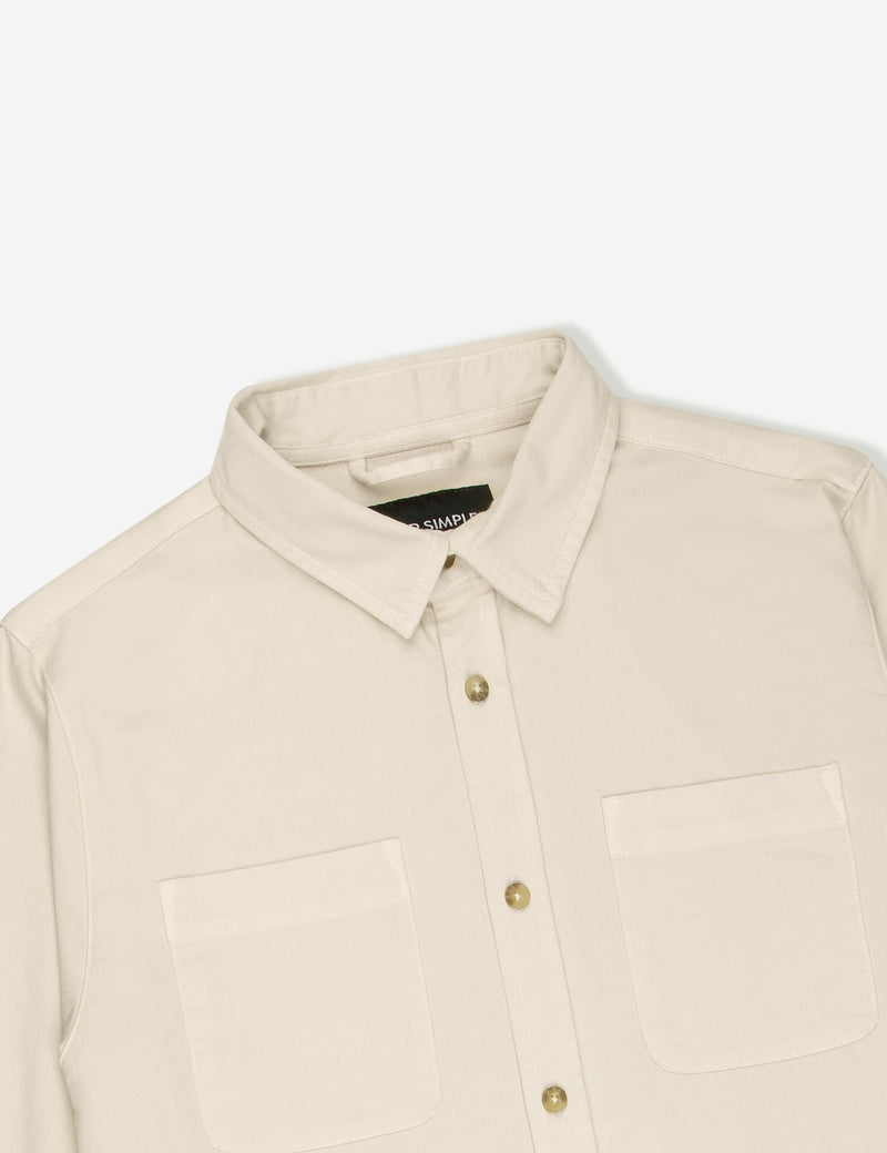 York Long Sleeve Shirt - Natural
