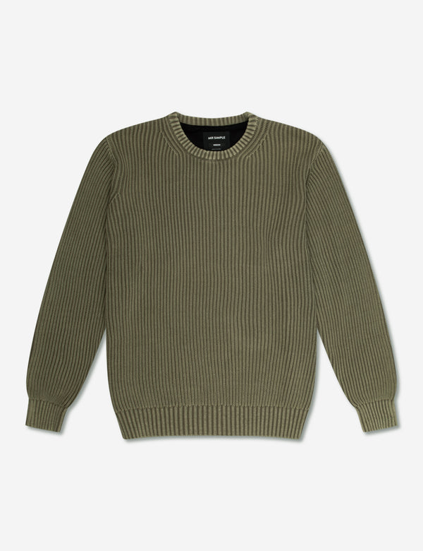 Fisher Chunky Organic Knit - Fatigue