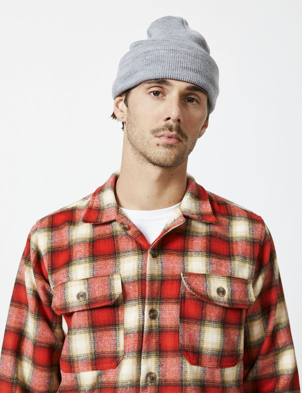 Nomad Heavy Flannel - Red/Natural