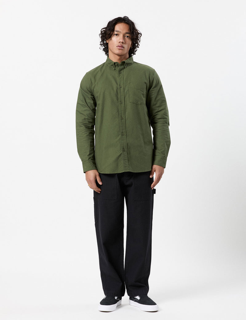 Oxford Long Sleeve Shirt - Sage