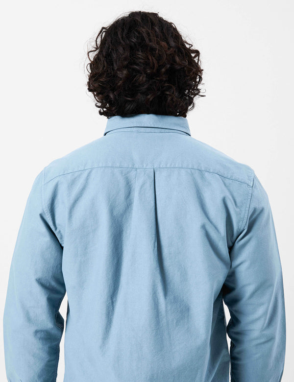 Oxford Long Sleeve Shirt - Sky Blue