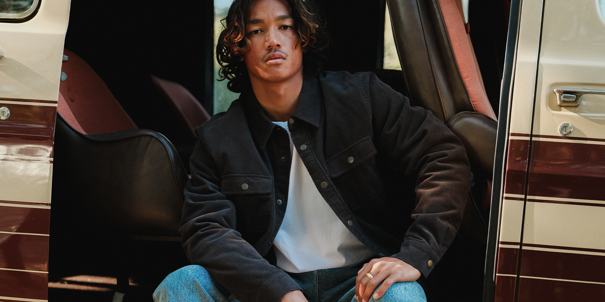 Quilted Cord Jacket - Stone