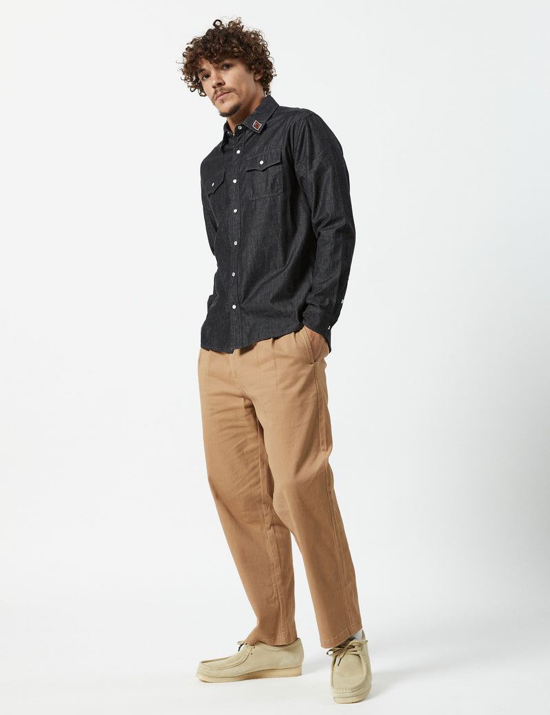 Rancho Shirt - Black Chambray