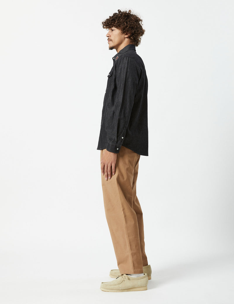 Rancho Shirt - Black Chambray