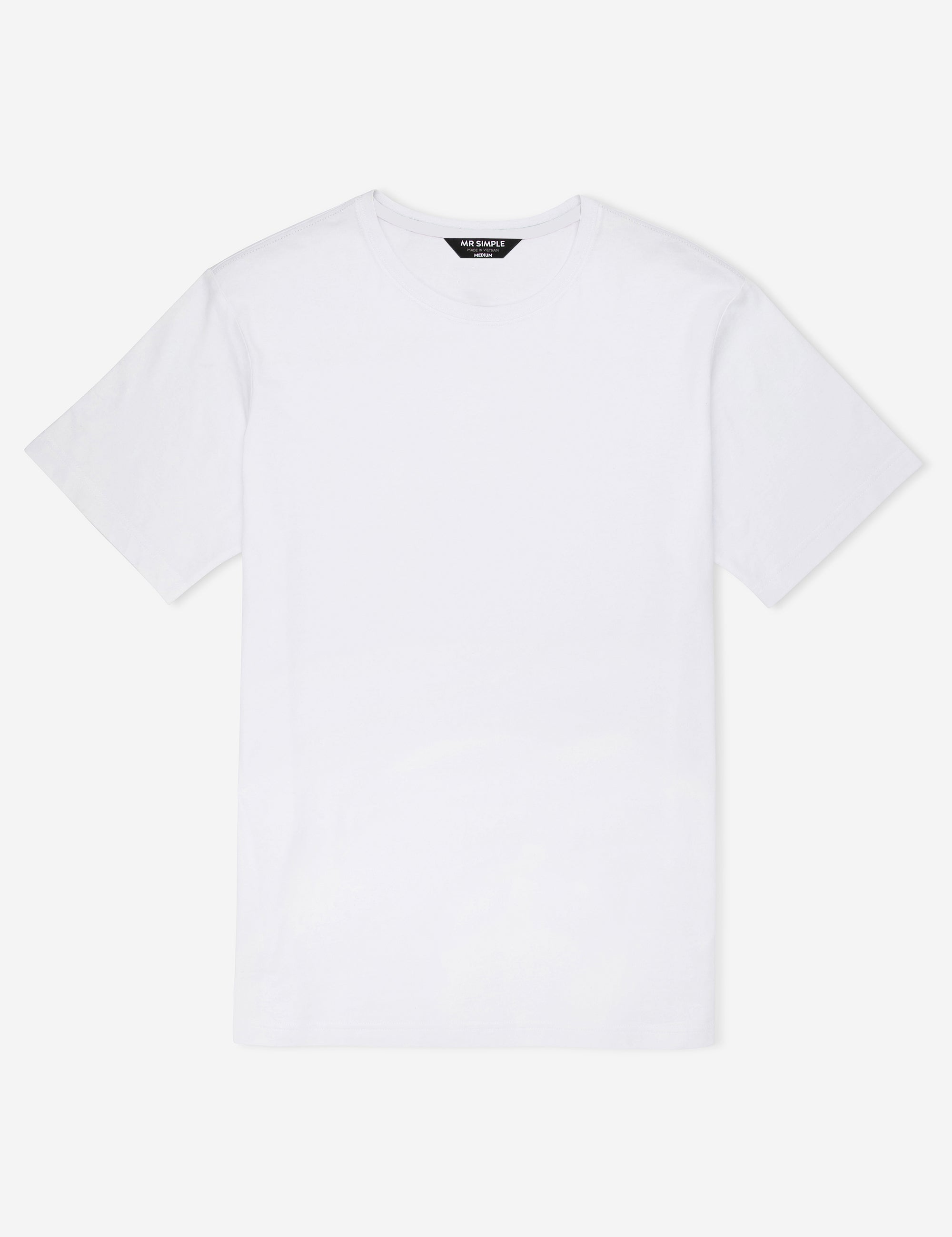 Mr Simple Reginald Tee | White Tees