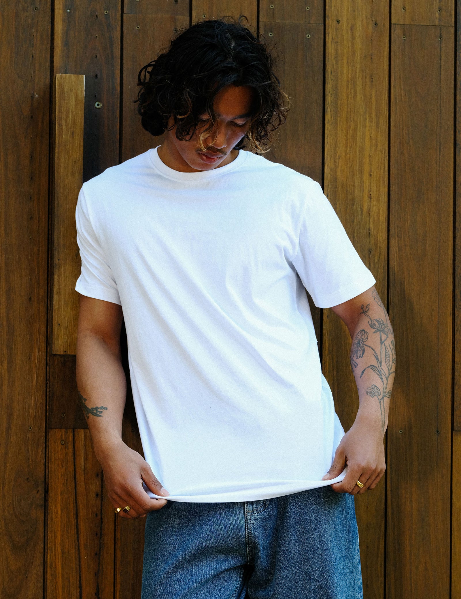 Reginald Tee - White – Mr Simple