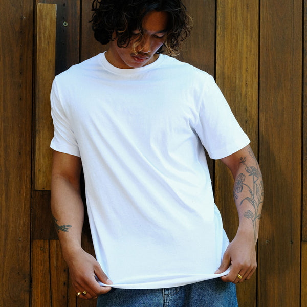 Reginald Tee - White – Mr Simple
