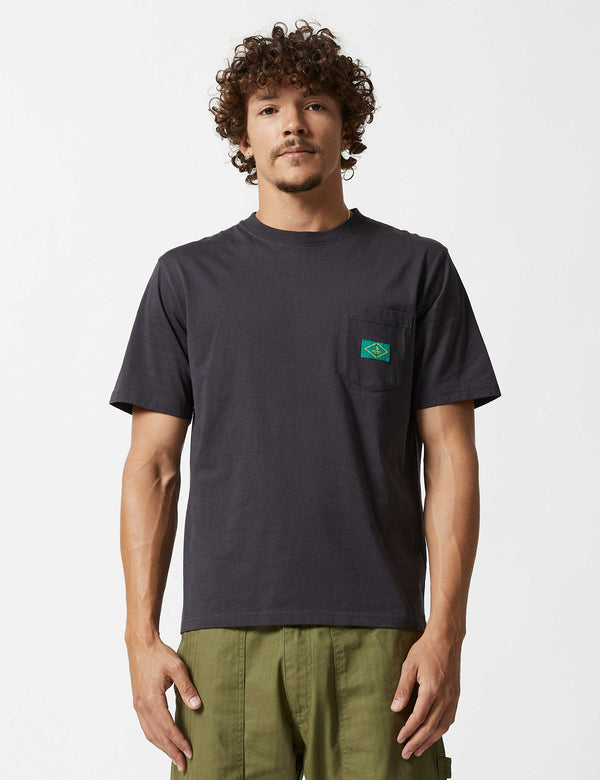 Scout Heavy Weight Pocket Tee - Washed Black
