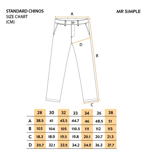 Wilson Standard Chino - Stone