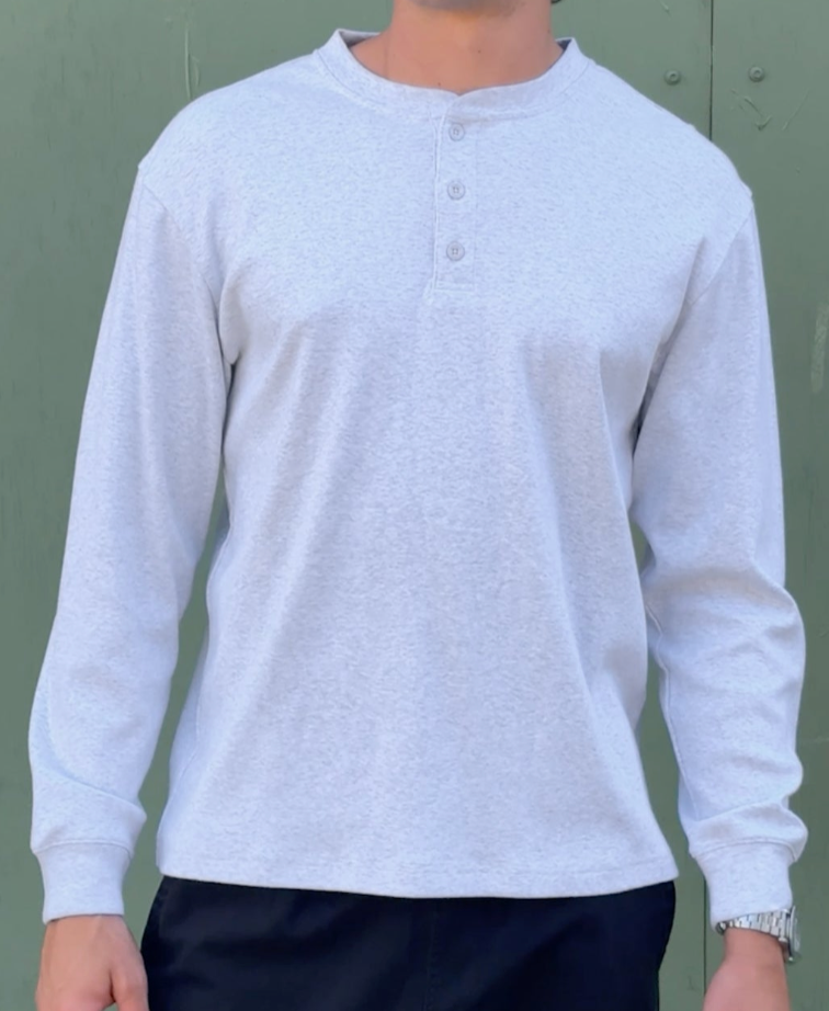 Frequently Asked About the Brad Long Sleeve Henley