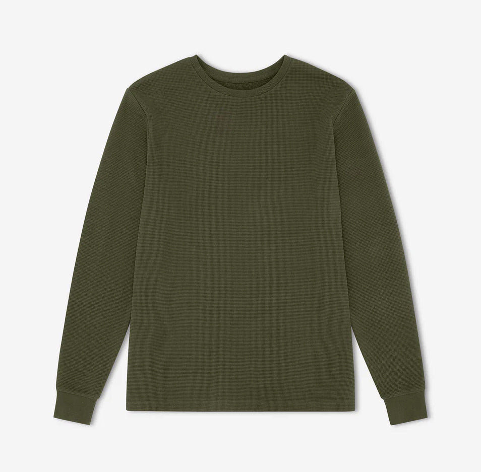 Frequently Asked About the Waffle Long Sleeve Tee