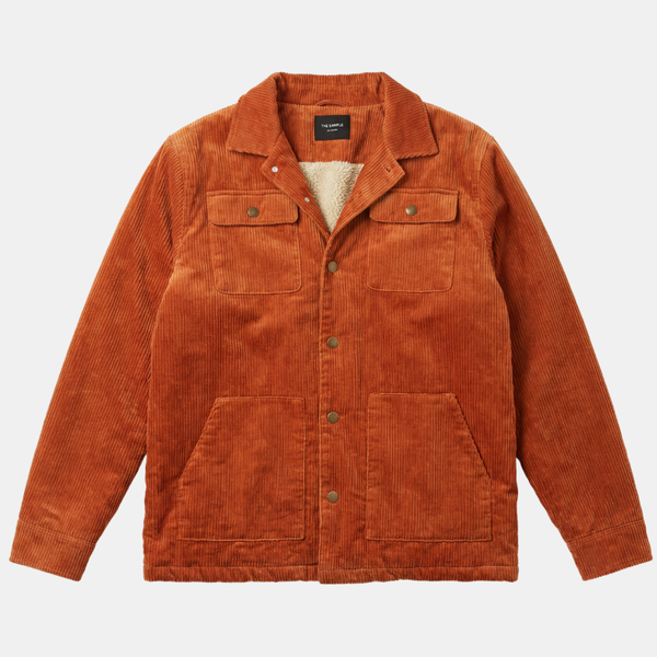 Stockyard Cord Jacket - Brick – Mr Simple