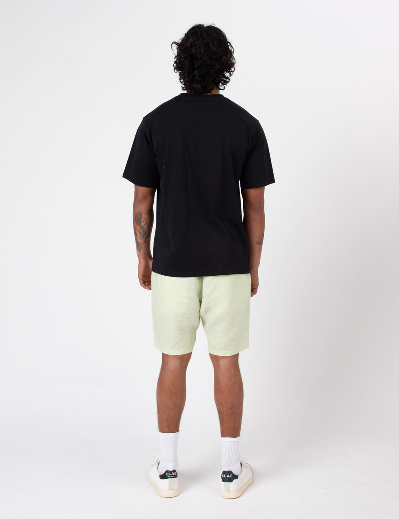 Tanner 3.0 Linen Shorts - Fog Green