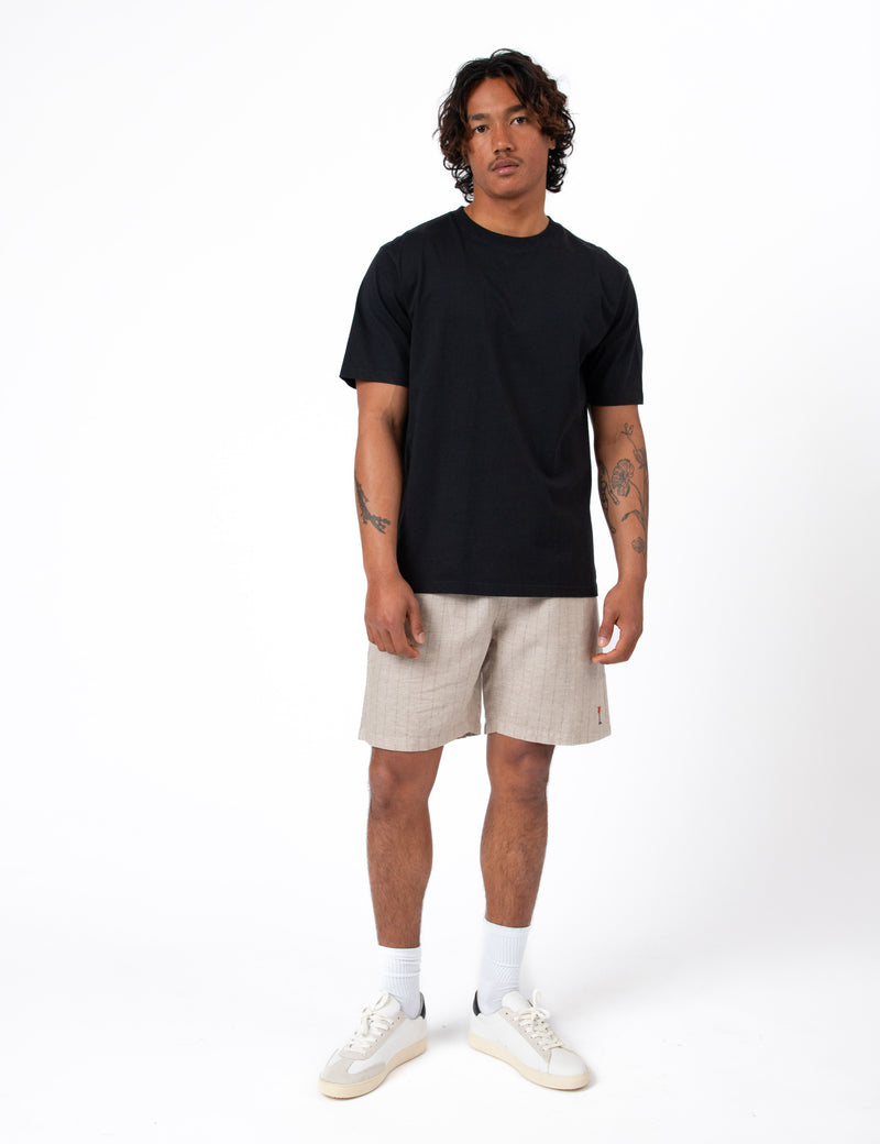Burbank Aloha Short - Sand Stripe