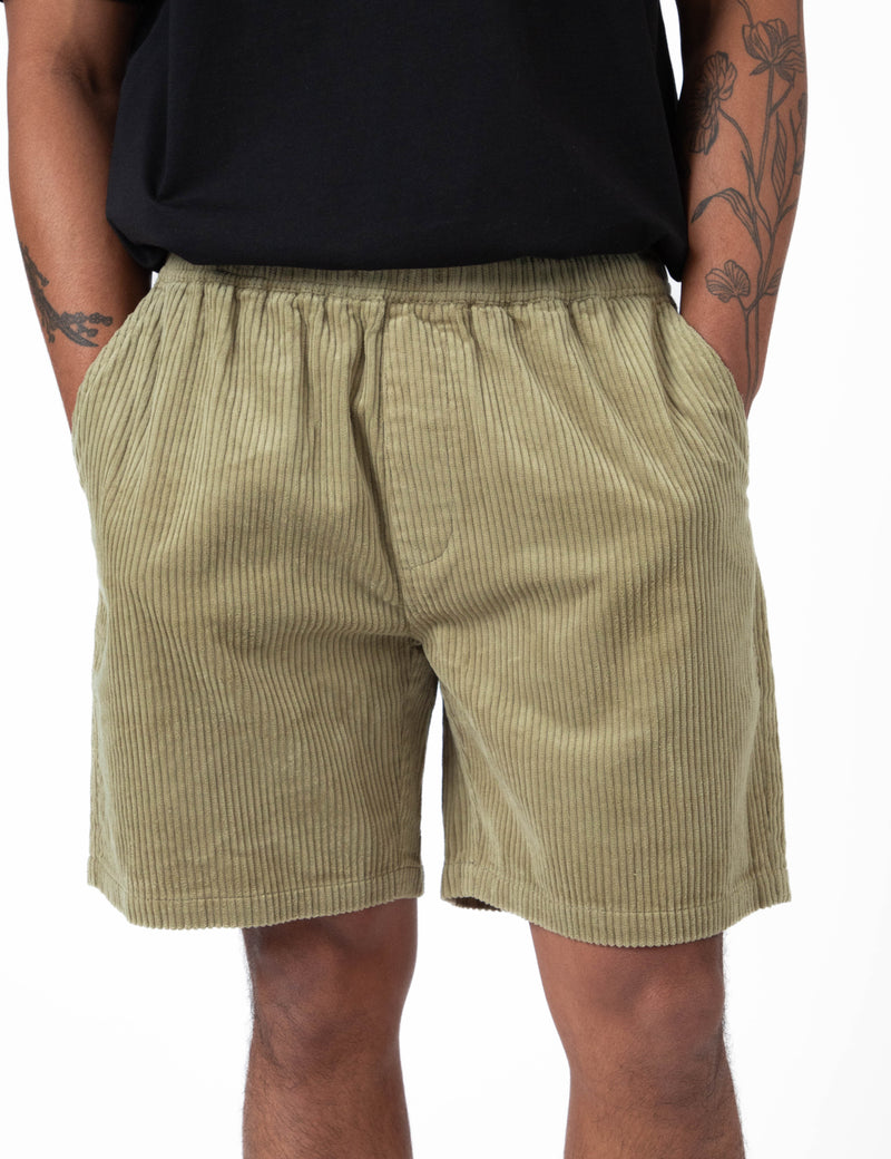 Burbank Cord Short - Slate Green Cord