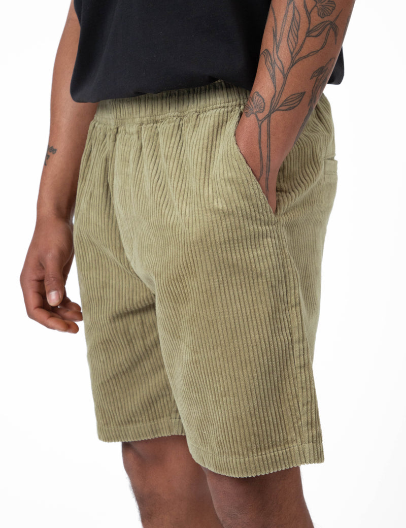 Burbank Cord Short - Slate Green Cord