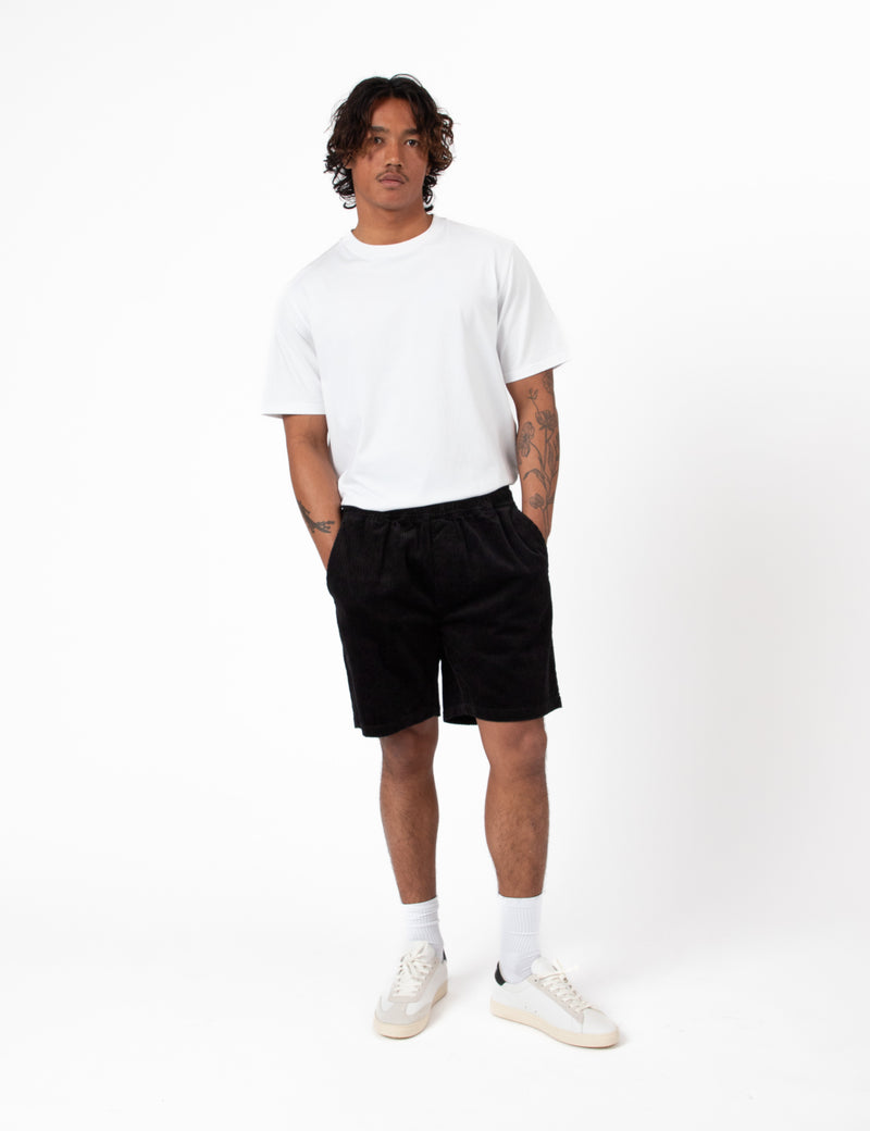 Burbank Cord Short - Black Cord