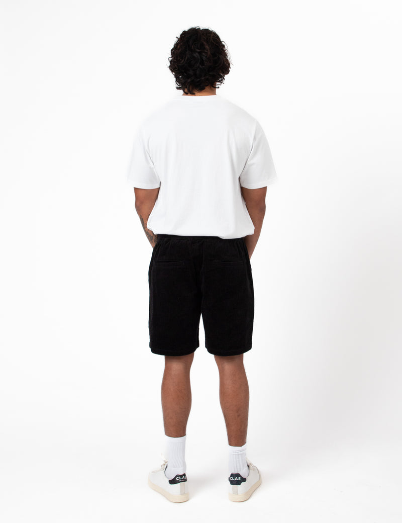 Burbank Cord Short - Black Cord