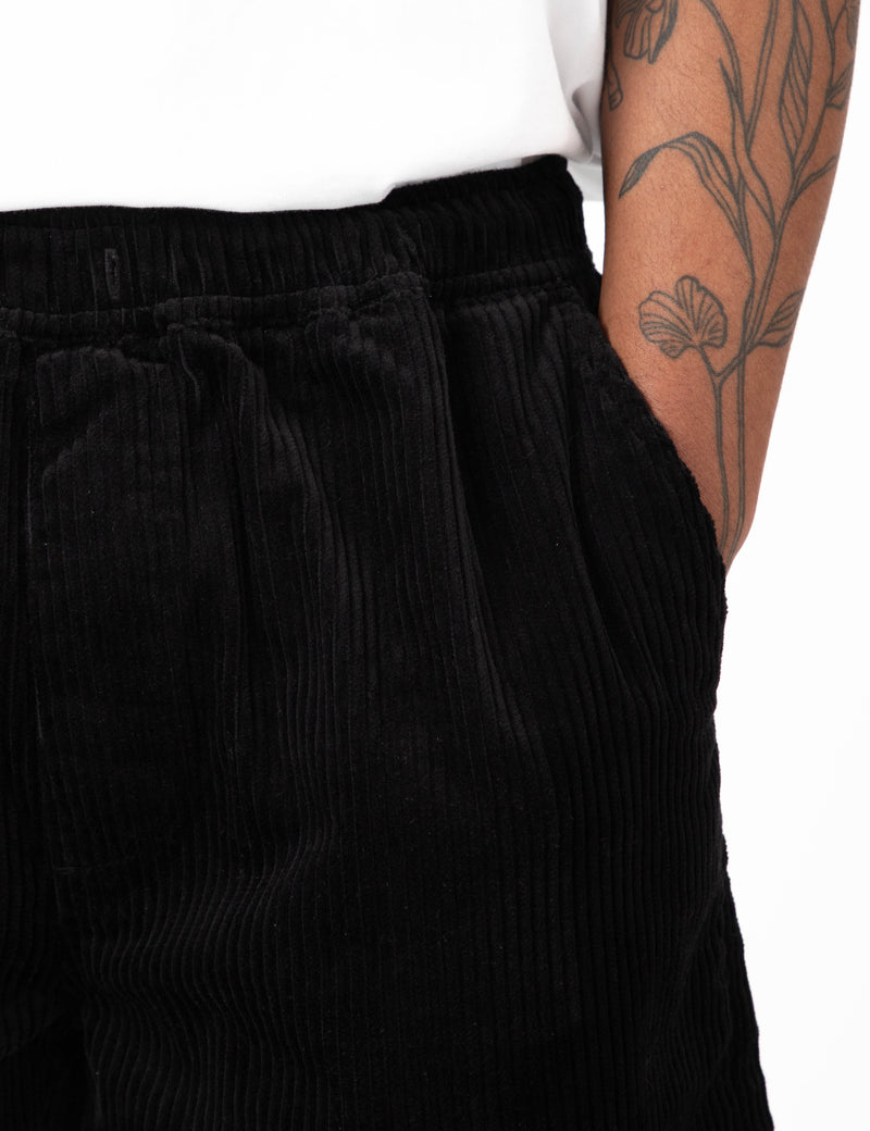 Burbank Cord Short - Black Cord