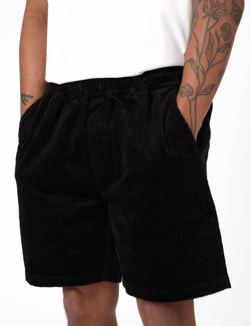 Burbank Cord Short - Black Cord