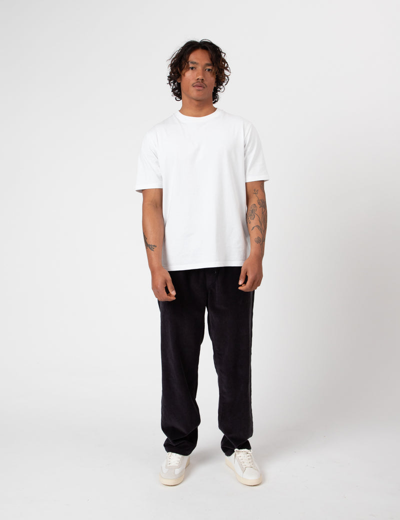 Burbank Cord Pant - Charcoal