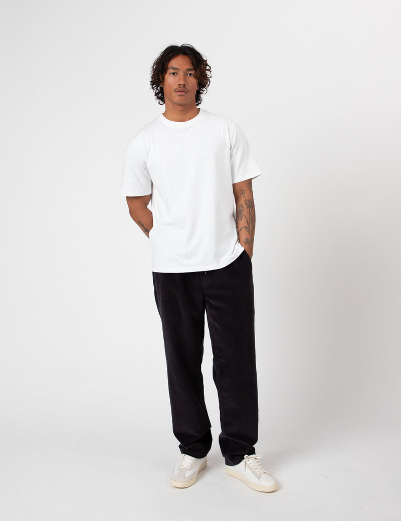 Burbank Cord Pant - Charcoal