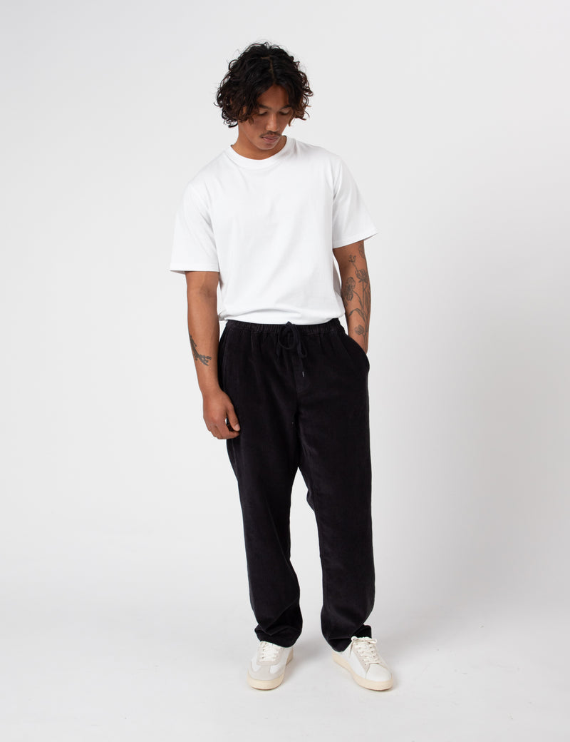 Burbank Cord Pant - Charcoal
