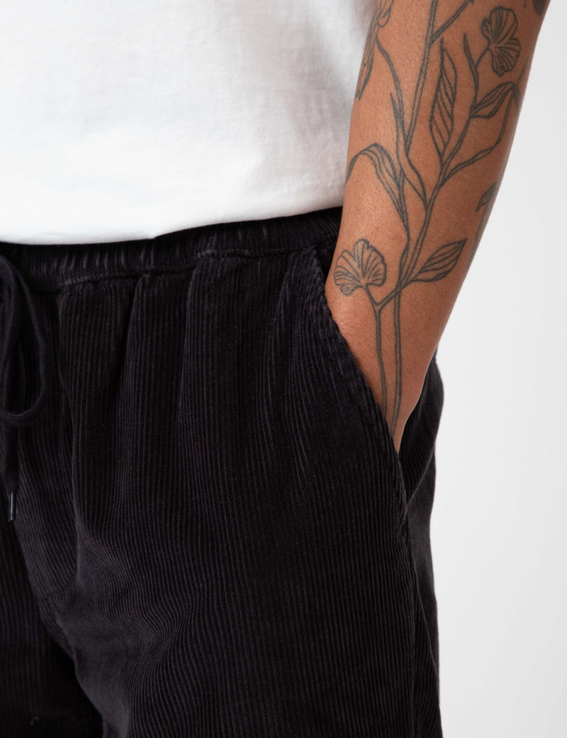 Burbank Cord Pant - Charcoal