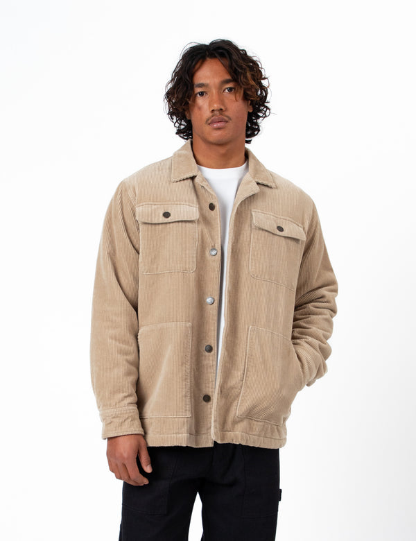 Stockyard Sherpa Jacket - Stone Cord