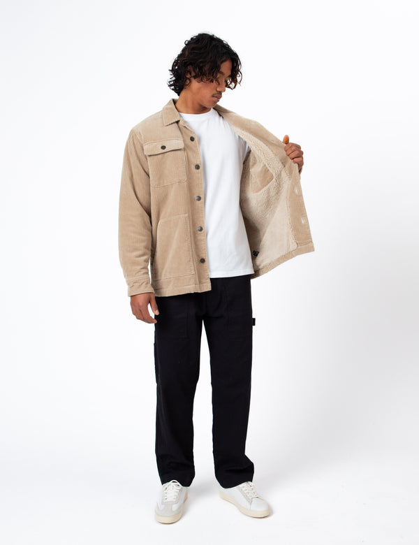Stockyard Sherpa Jacket - Stone Cord
