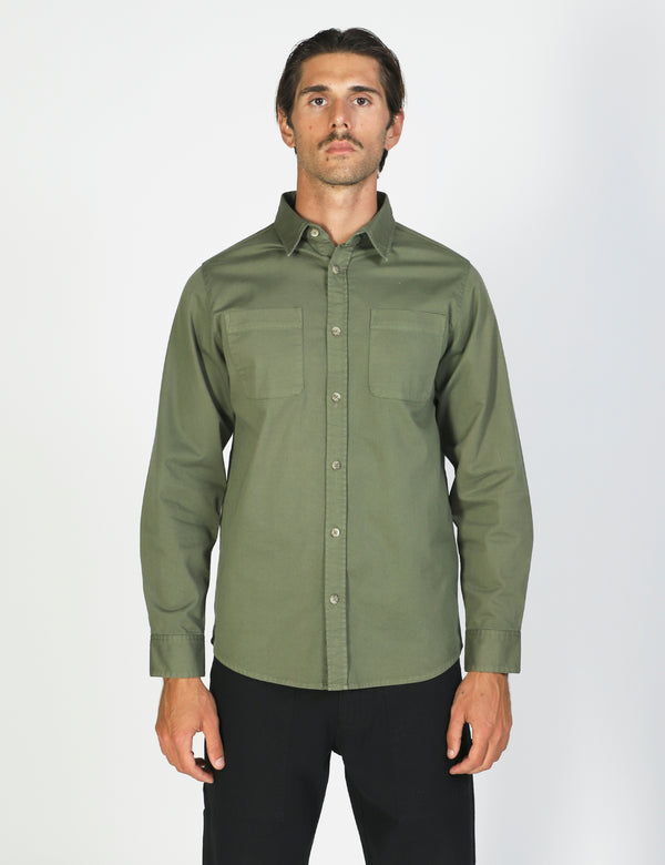 York Long Sleeve Shirt - Army