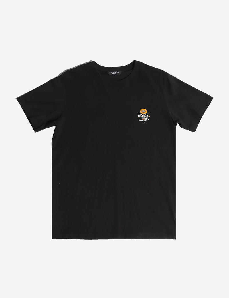 Sunflower Tee - Black