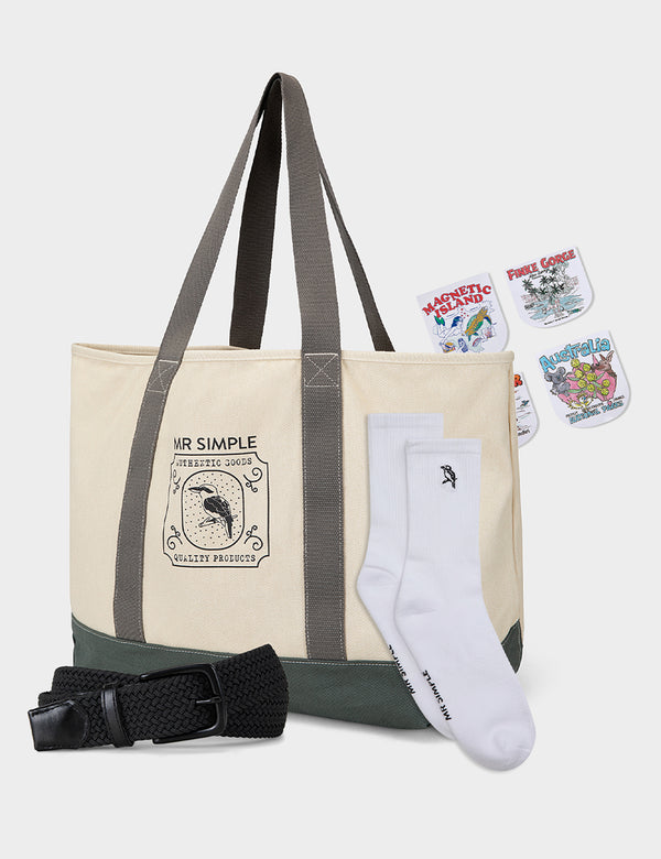 Fitzroy Canvas Tote Pack Free Gift