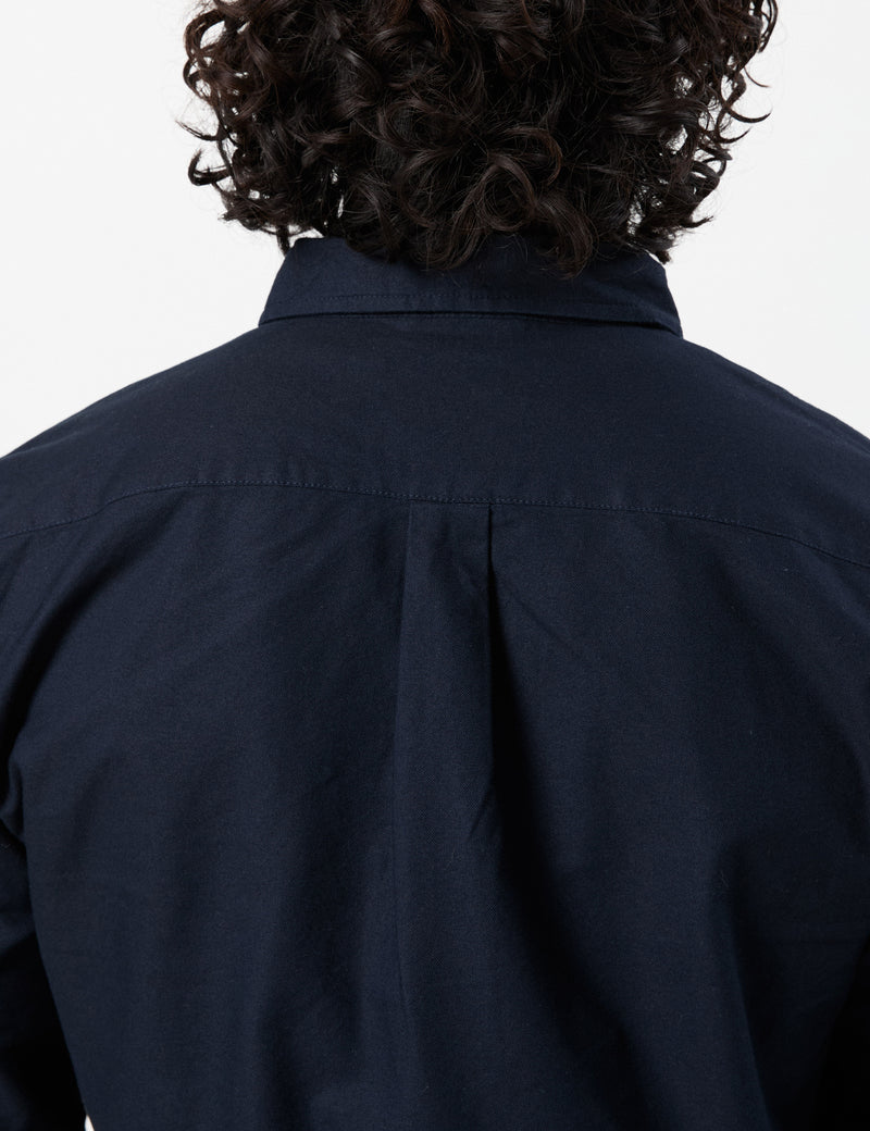 Oxford Long Sleeve Shirt - Navy