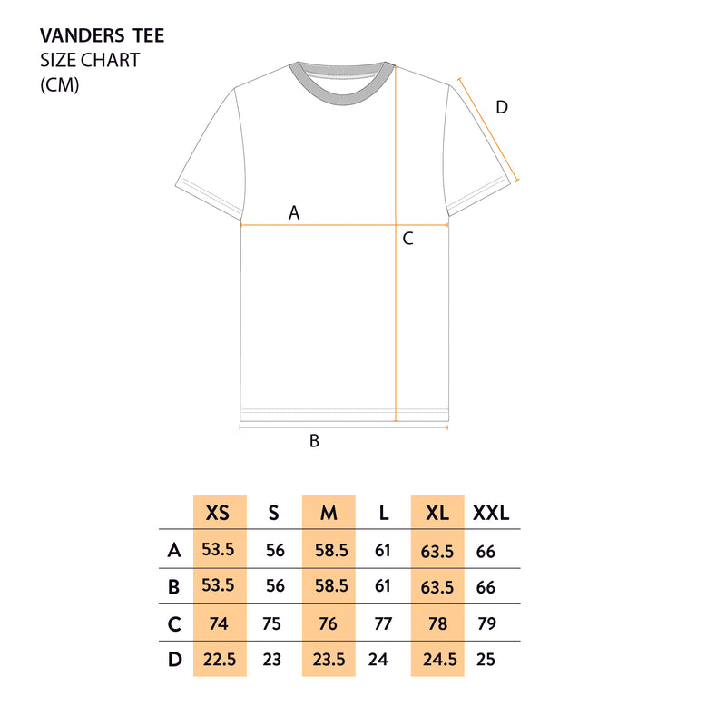 Vanders Loose Tee - Graphite