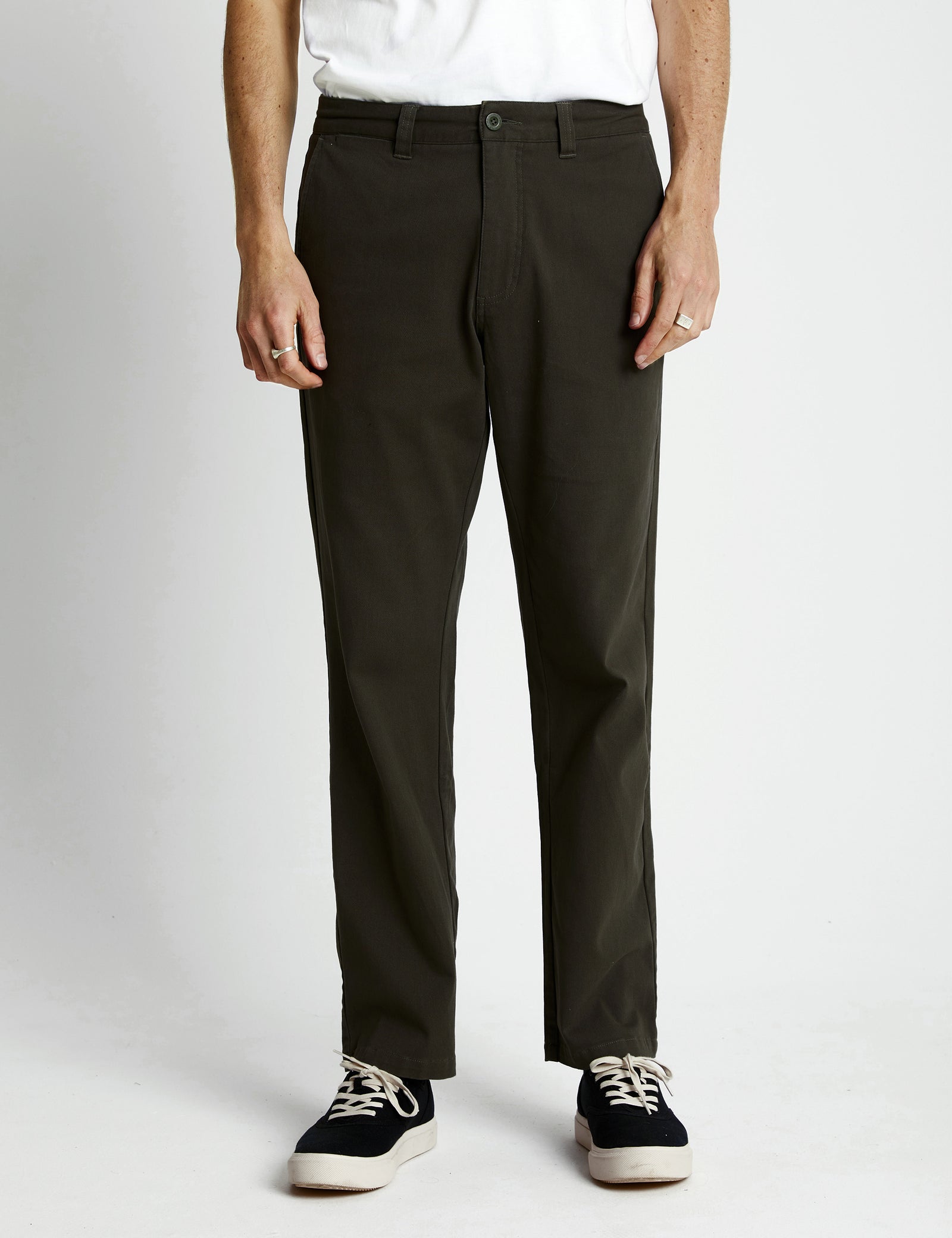 Wilson Standard Chino - Dark Green – Mr Simple