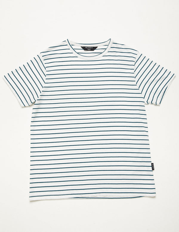 Breton Stripe Tee - Navy/White