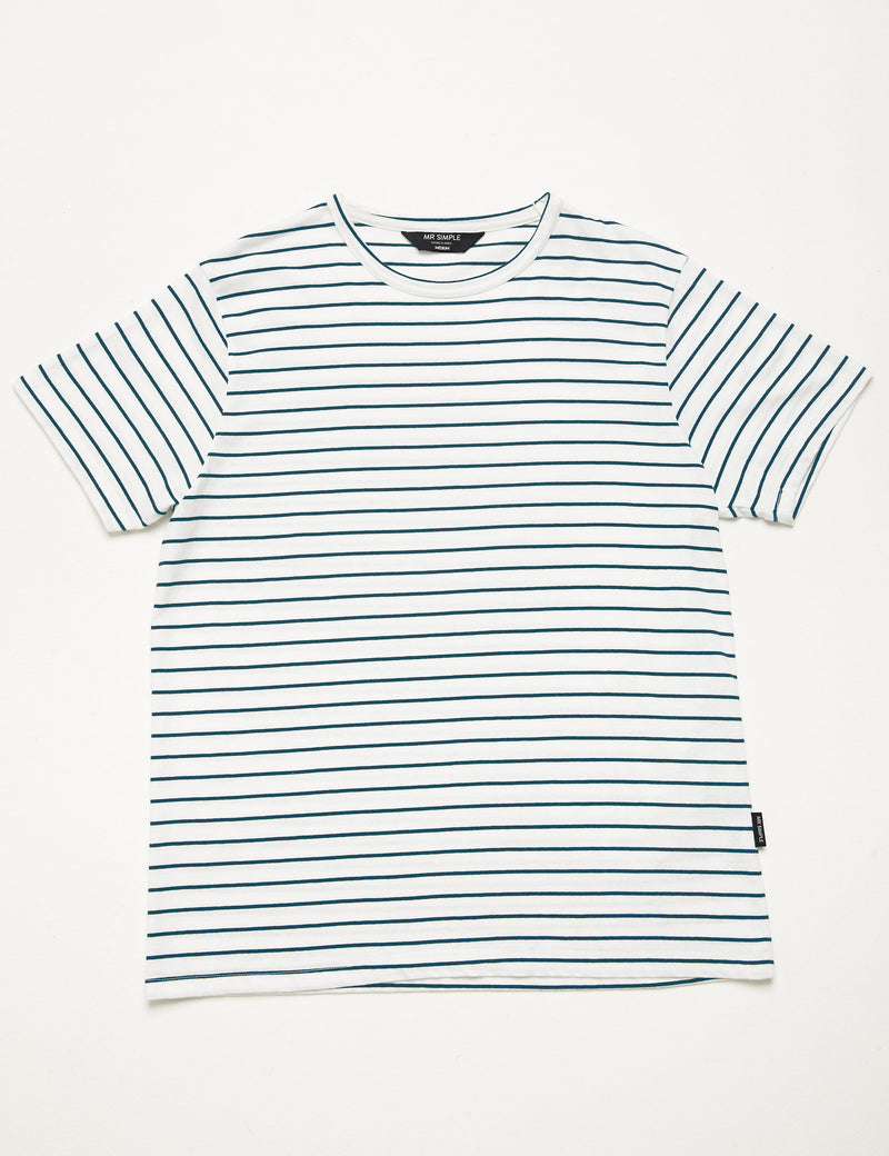 Breton Stripe Tee - Navy/White