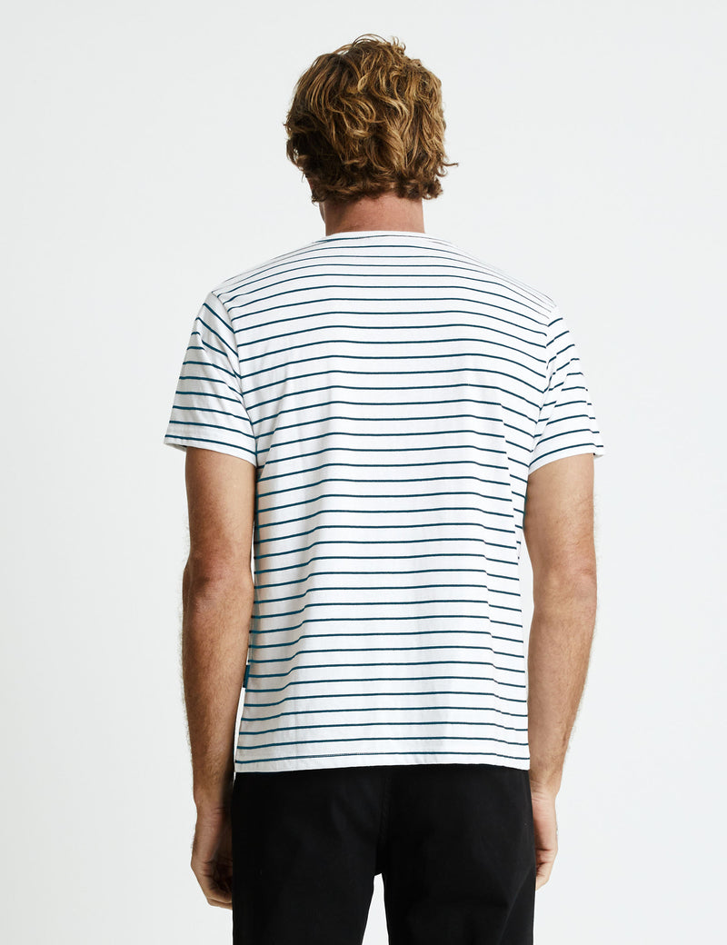 Breton Stripe Tee - Navy/White