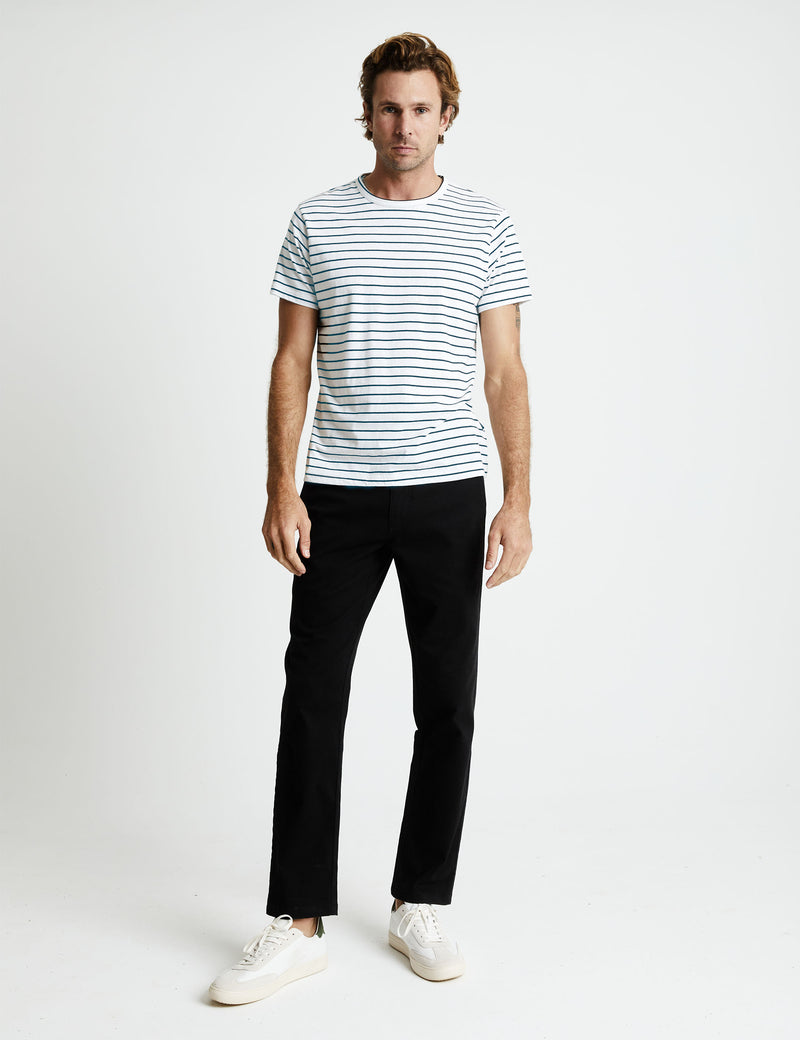 Breton Stripe Tee - Navy/White