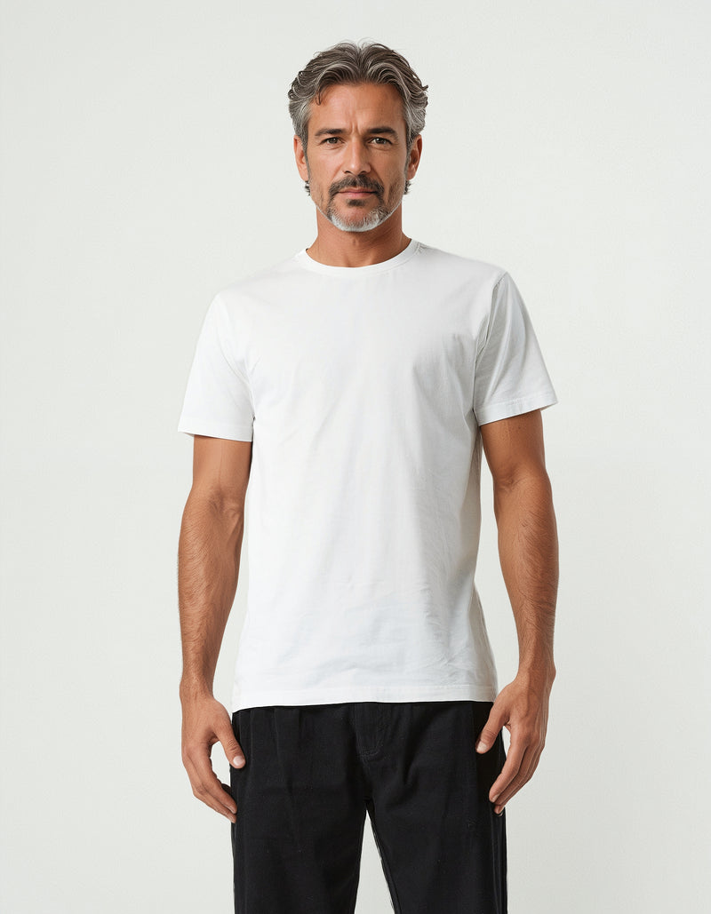 Reginald Organic Tee - White