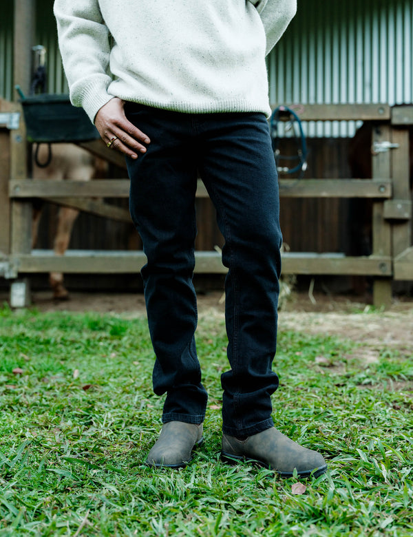 Diego Slim Fit Denim - Black