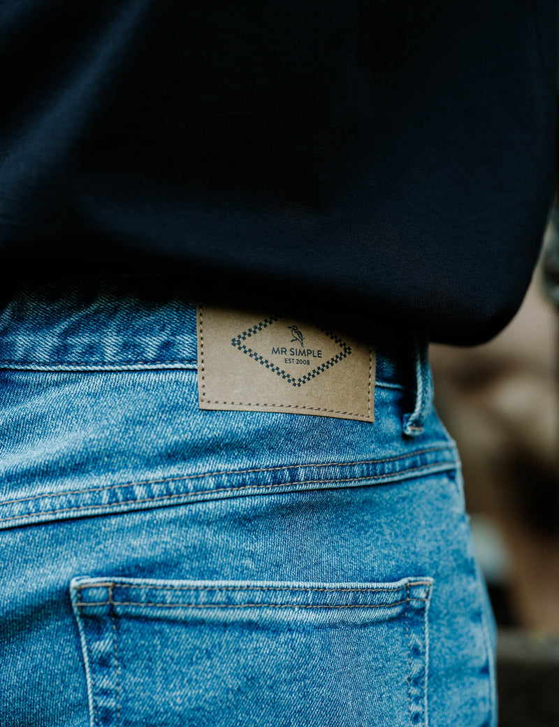 Diego Slim Fit Denim - Vintage Blue