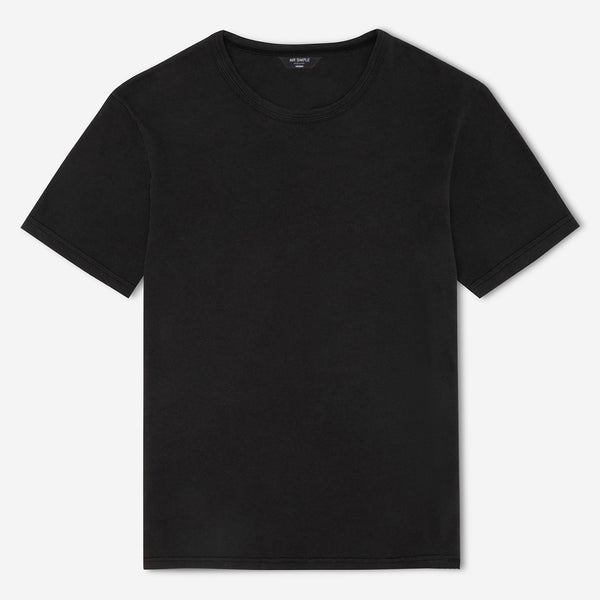 meravel simple comfortable Tee　Black Hemp Tee - Black – Mr Simple